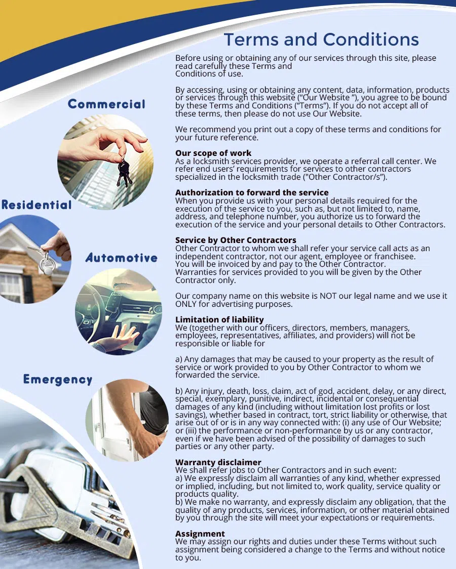 Northvale Locksmith Service Northvale, NJ 201-620-6061 - terms-ls